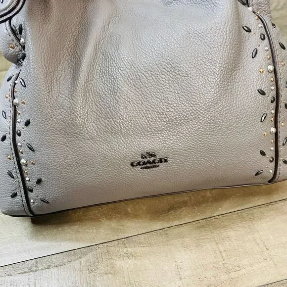 Coach Edie Shoulder Bag 31 With Prairie Rivets - Picture 7 of 10